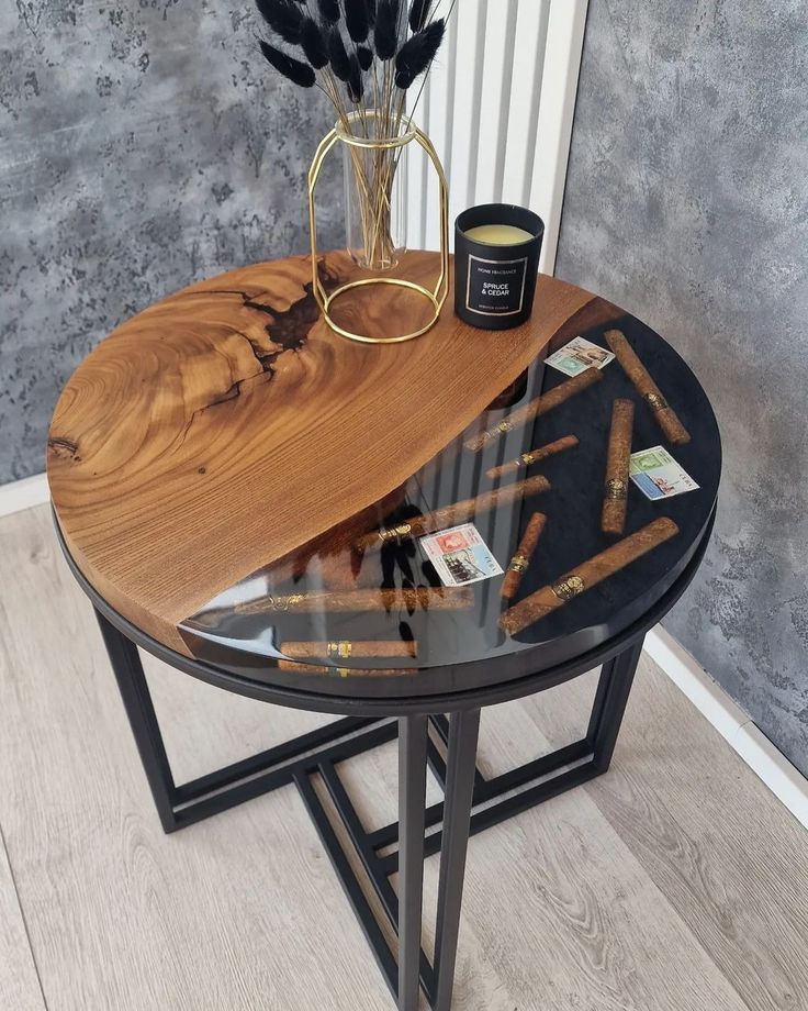 Custom Resin River Tables